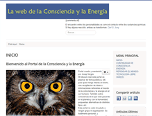 Tablet Screenshot of conscienciayenergia.org